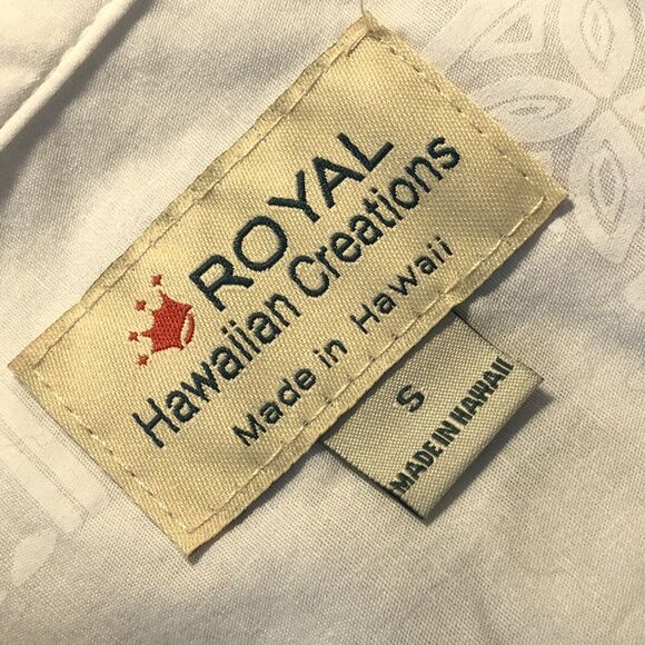 Royal Creations Hawaiian Shirt Mens Small USA Made Turtles Surf Boards - Picture 3 of 9